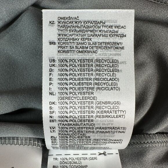 NEW Adidas Entrada 22 Jersey Women's Size Small Grey V Neck Athletic Shirt Top - Picture 10 of 10